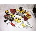 SMALL SELECTION OF MODEL DIECAST CARS AND AEROPLANES