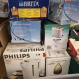 SELECTION OF BOXED APPLIANCES, TWO SLICE TOASTER, VACUUM CLEANER, KETTLES,