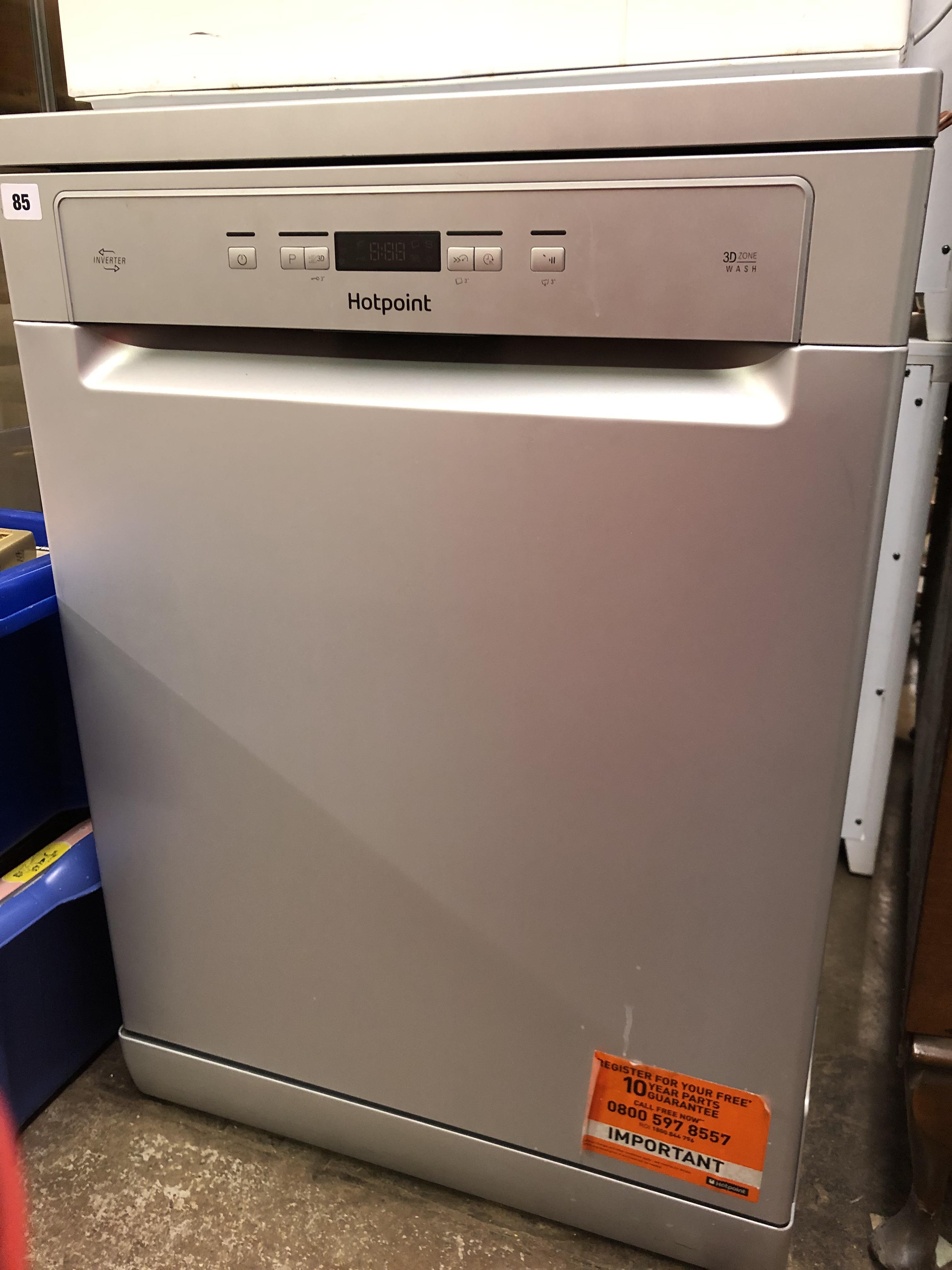 HOTPOINT INVERTER 3D DISHWASHER (DIMENSIONS-W.59.5CM,H.83CM,D.