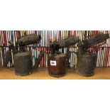 THREE VINTAGE PARAFFIN PRIMUS BURNERS