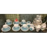 NORITAKE BAHAMA PATTERN COFFEE SERVICE