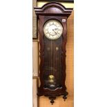 JAMES STEWART OF ARMAGH DOUBLE WEIGHT PENDULUM WALL CLOCK