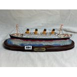 MODEL OF RMS TITANIC