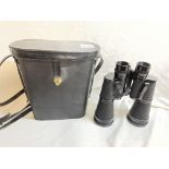 PIFIFER WETZLAR 8 X 50 BINOCULARS IN CASE