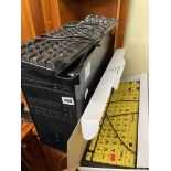 DELL PC TOWER, MONITOR, KEY BOARD,