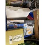 SELECTION OF ART RELATED MATERIALS, CHARCOAL SET, PASTELS,