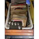 BOX OF VINYL LPS,