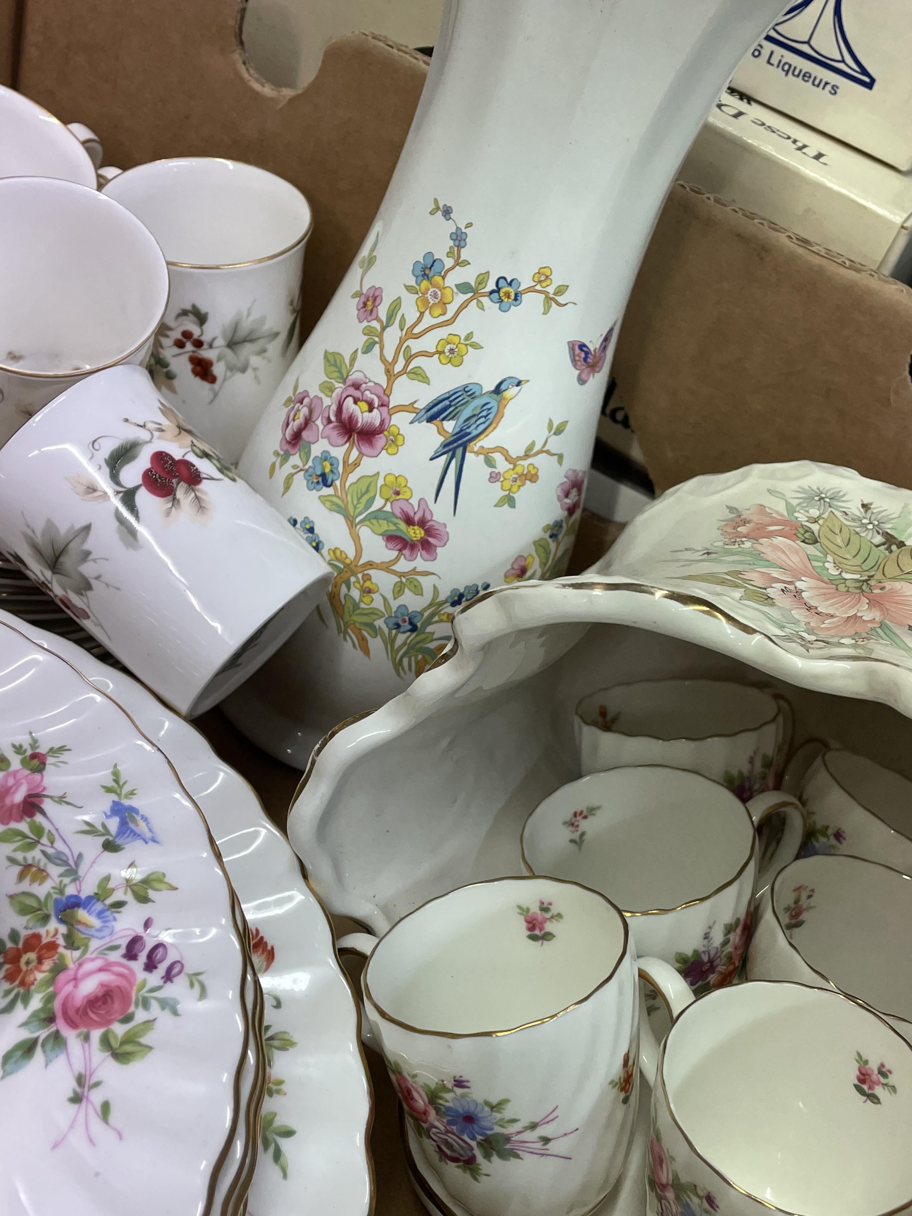 CARTON - ROYAL DOULTON COFFEE CANS, MINTON BONE CHINA PLATES AND SAUCERS, - Image 7 of 8