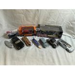 SELECTION OF DIECAST MODEL CARS INCLUDING SUPERSONIC CARS