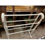 WHITE PAINTED TOWEL RAIL