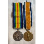 TWO WWI MEDALS TO 2994 PTE W MORGANS, E.