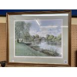 LIMITED EDTIION 7/250 THE POOL, POYNTON PARK, CHESHIRE,