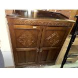 DARK OAK CABINET