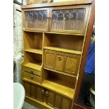 OAK 1970S WALL UNIT