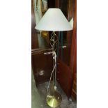 BRASS STANDARD LAMP