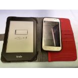 SAMSUNG PHONE AND AMAZON KINDLE