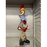 MURANO GLASS CLOWN A/F