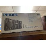 BOXED PHILIPS HI-FI SOUND SYSTEM