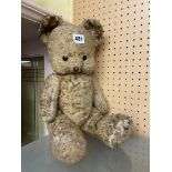 VINTAGE STUFFED TEDDY BEAR