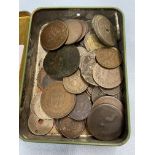 TRAY OF ASSORTED PRE DECIMAL COINS