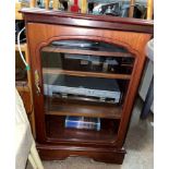 MAHOGANY MEDIA CABINET