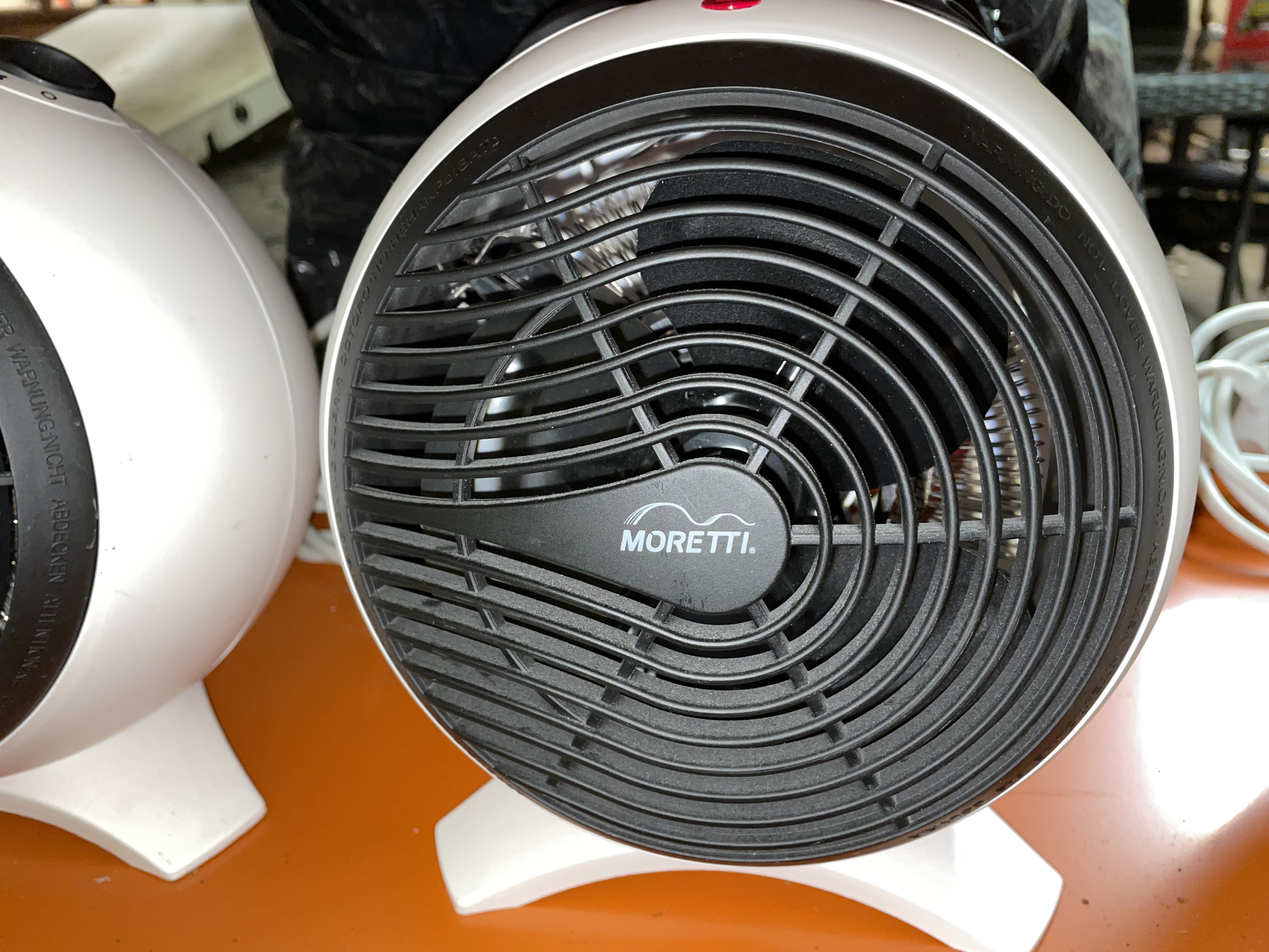 THREE MORETTI BALL FAN HEATERS - Image 2 of 2