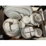 CARTON OF ROSENTHAL TABLE WARE,