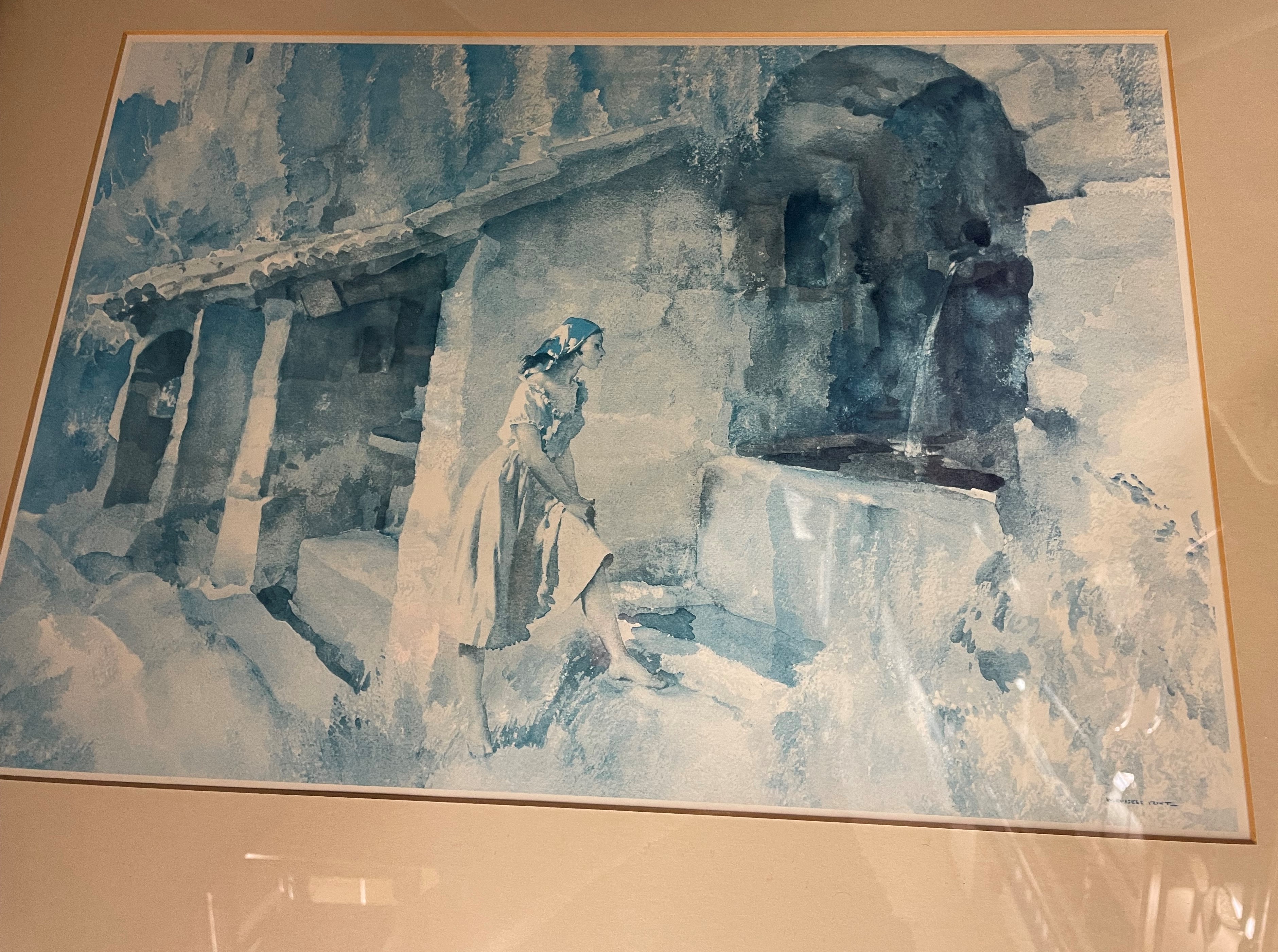 SET OF FOUR WILLIAM RUSSELL FLINT PRINTS FRAMED AND GLAZED - Image 5 of 6