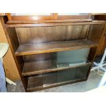 DARK OAK BOOKSHELF A/F