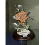 BOXED COUNTRY ARTIST RED KITE WITH OAK LEAVES