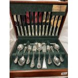 CANTEEN OF BUTLER OF SHEFFIELD CUTLERY