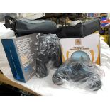 BOXED WATERPROOF BINOCULARS AND ONE OTHER PAIR