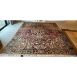 20TH CENTURY IRANIAN WOOLEN CARPET 370CM X 284CM