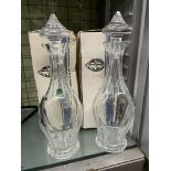 TWO WATERFORD CRYSTAL DECANTERS