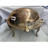 EPNS NEO CLASSICAL STYLE DOMED ENTREE DISH
