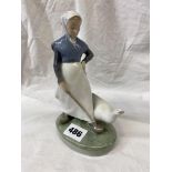 ROYAL COPENHAGEN GOOSE GIRL 528