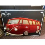 METAL CAMPERVAN WALL ART