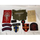 SEW-ON MILITARY INSIGNIA BADGES