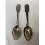 TWO SILVER SPOONS