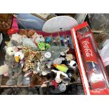 COCA COLA INTERNATIONAL COLLECTION OF PLUSH ANIMAL TOYS (26 PIECES) AND COCA COLA HOLIDAY CARAVAN,