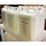 5 X FIVE LITRE BOTTLES OF ALCOHOL FREE BACTERIA KILLING SANITIZER