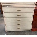 MAPLE EFFECT FIVE DRAWER CHEST