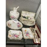 ROYAL CROWN DERBY BONE CHINA PIN DISHES,