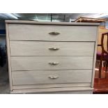MAPLE EFFECT FOUR DRAWER CHEST