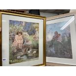 TWO MARGARET TARRANT PRINTS "DO YOU BELIEVE IN FAIRIES?" AND ONE OTHER F/G