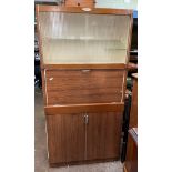 VINTAGE MID 20TH CENTURY EAST HAM KITCHEN LARDER CUPBOARD