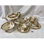 HAMMERSLEY DRESDEN SPRAYS MINIATURE PART TEA SET