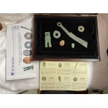 WESTMINSTER MINT COINS OF ANCIENT CHINA COLLECTION IN WOODEN CASE