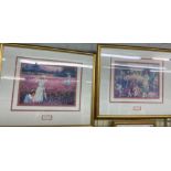 LYNN GERTENBACH LITHOGRAPHIC PRINTS - THE BUTCHART GARDENS AND A SUMMER'S DAY
