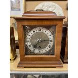 REPRODUCTION WALNUT CASED BRACKET CLOCK